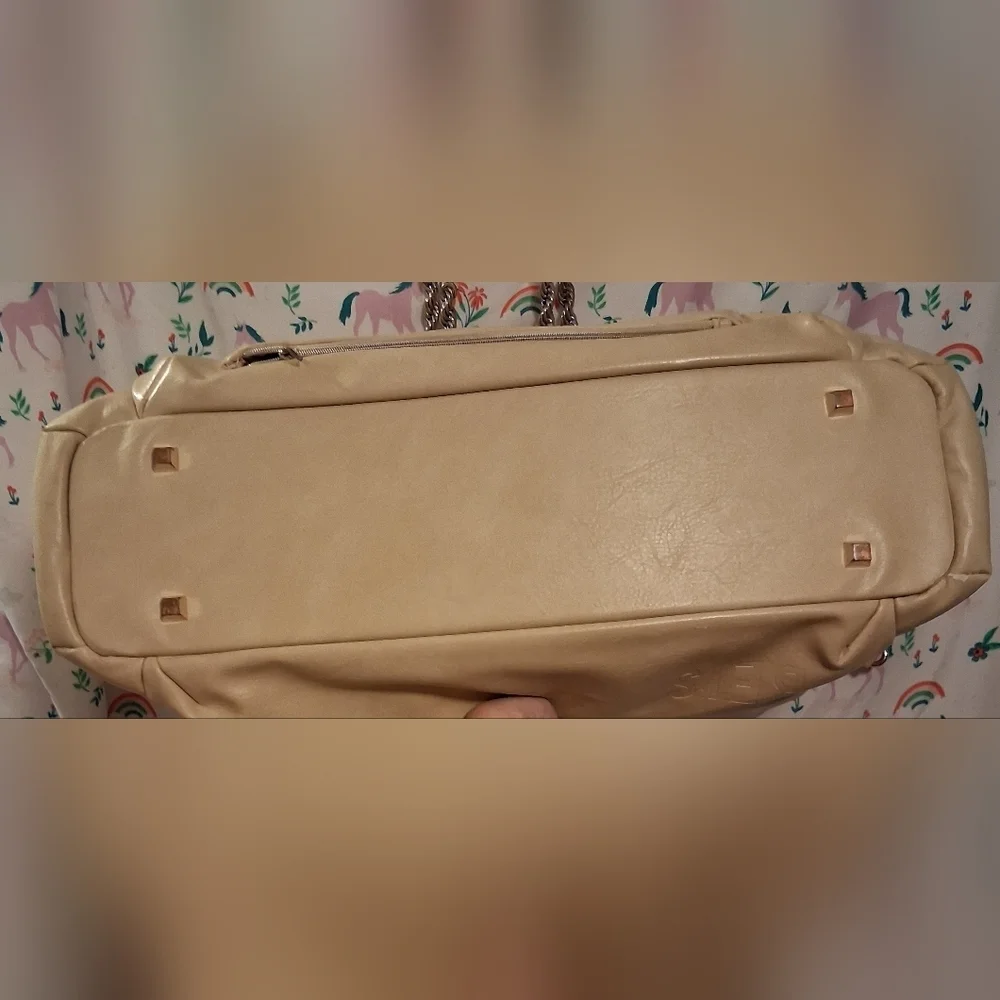 EUC Beis The Diaper Bag Cream Vegan Neutral Casual Maternity Mother Baby Bag